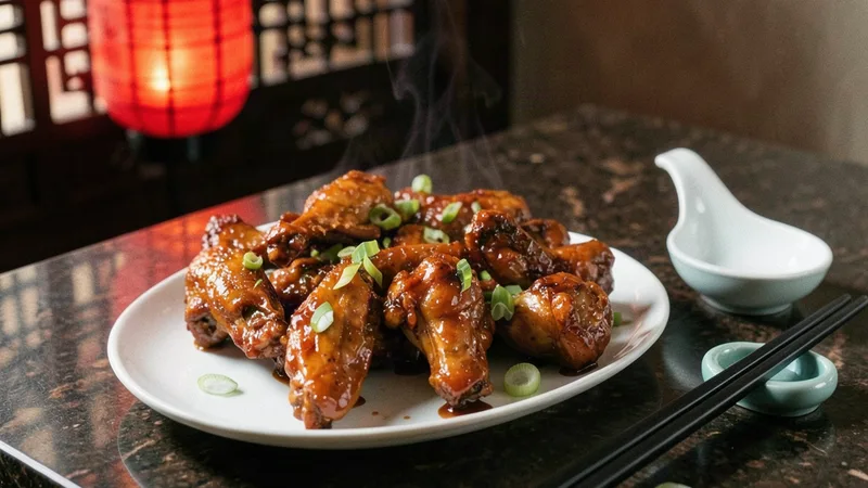Halal Wings (6) at Wok & Karahi, Spring TX